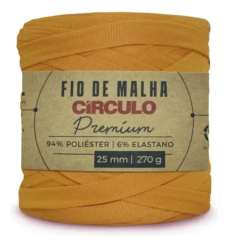 FIO DE MALHA CIRCULO PREMIUM 25MM